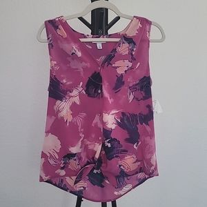Nine West Floral Tank